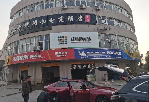 巫溪铝塑板门头