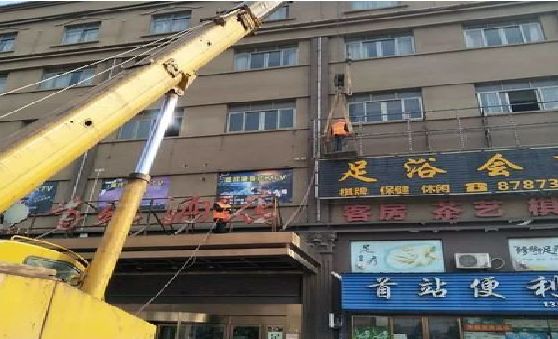 巫溪安装较高的门店招牌有什么好的方法？