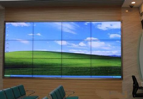 巫溪液晶拼接屏的另类用法。